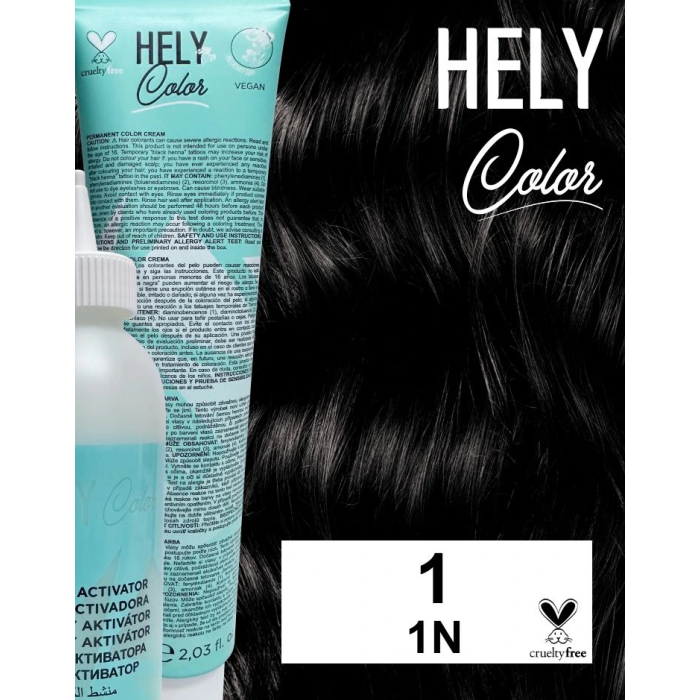 HELYCOLOR KIT COLOR CREAM N.1 1N