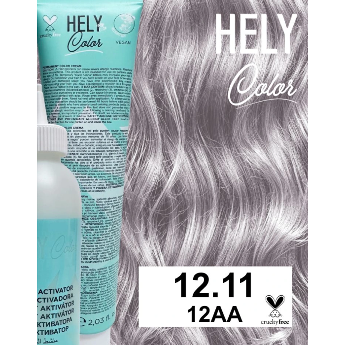 HELYCOLOR KIT COLOR CREAM N.12.11 12AA