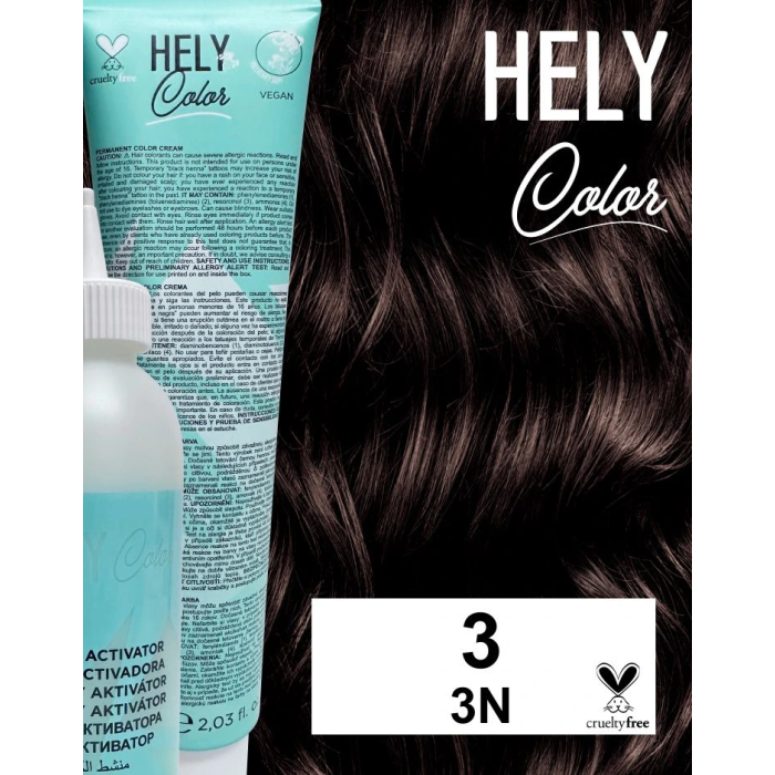 HELYCOLOR KIT COLOR CREAM N.3 3N