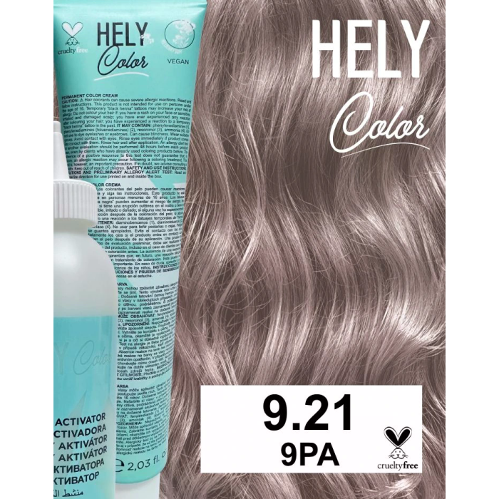 HELYCOLOR KIT COLOR CREAM N.9.21 9PA
