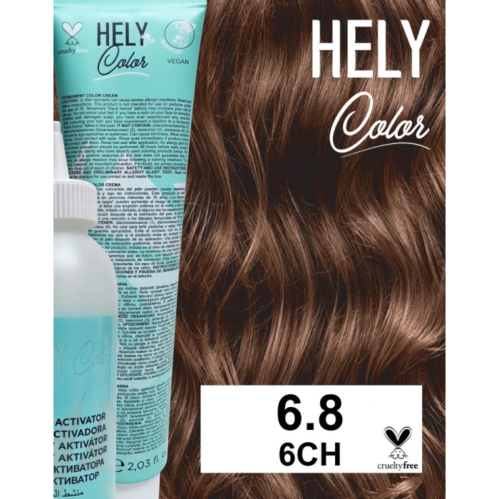 HELYCOLOR KIT COLOR CREAM N.6.8 6H