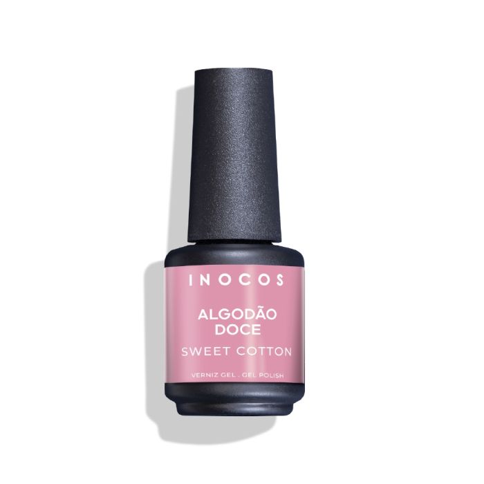 INOCOS VERNIZ GEL ALGODÃO DOCE 15ML