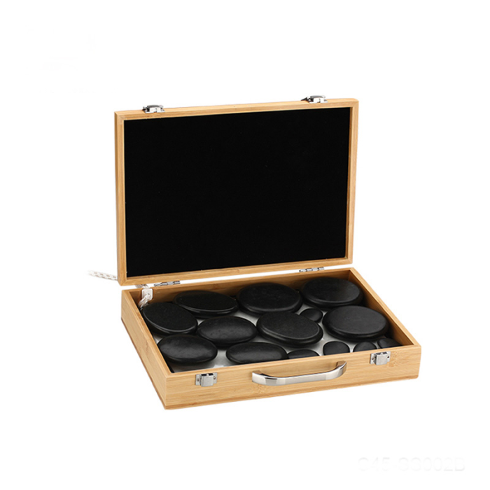 SET 14 PEDRAS QUENTES NATURAIS PARA  SPA