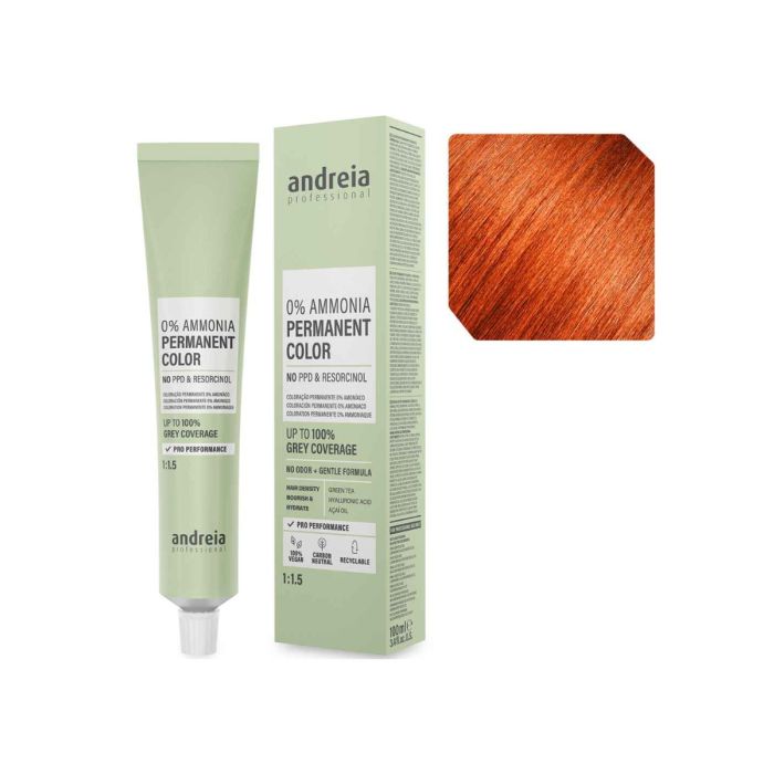 ANDREIA PERMANENT COLOR 0% AMMONIA 100ML LARANJA