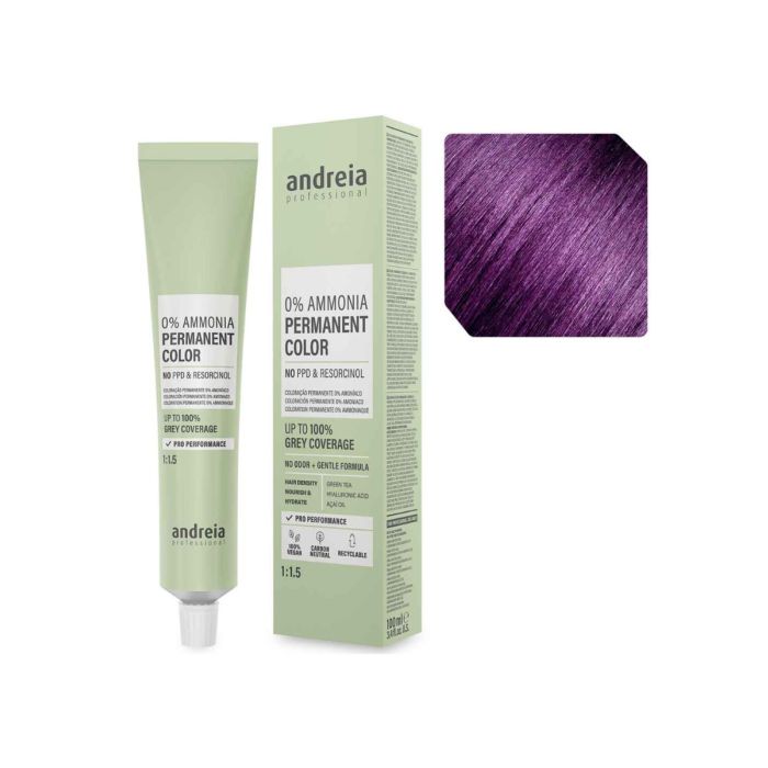 .ANDREIA PERMANENT COLOR 0% AMMONIA 100ML VIOLETA