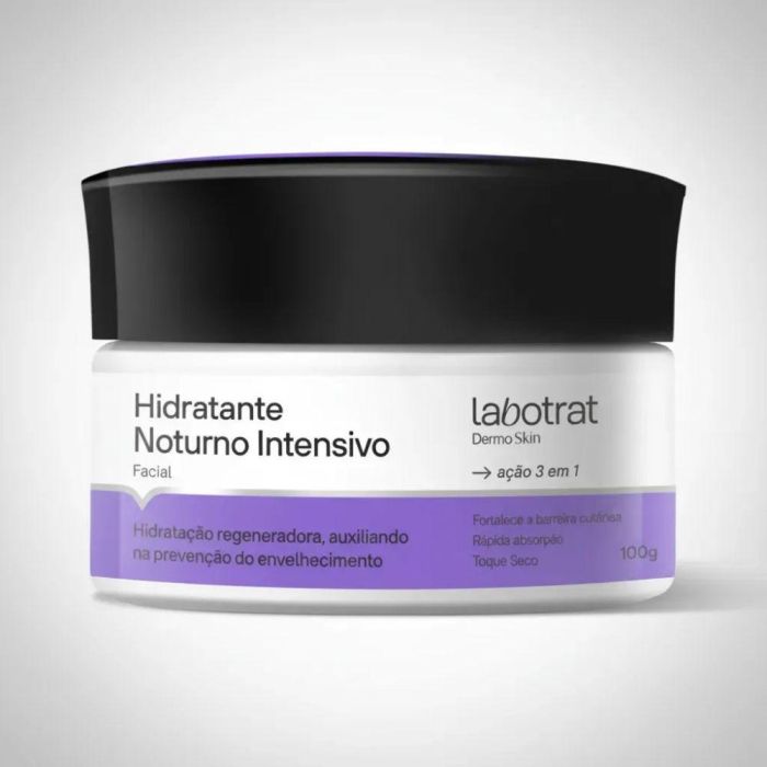 LABOTRAT HIDRATANTE FACIAL NOTURNO INTENSIVO DERMO SKIN 100G