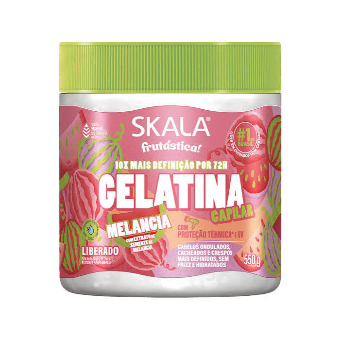 SKALA GELATINA CAPILAR MELANCIA 550G