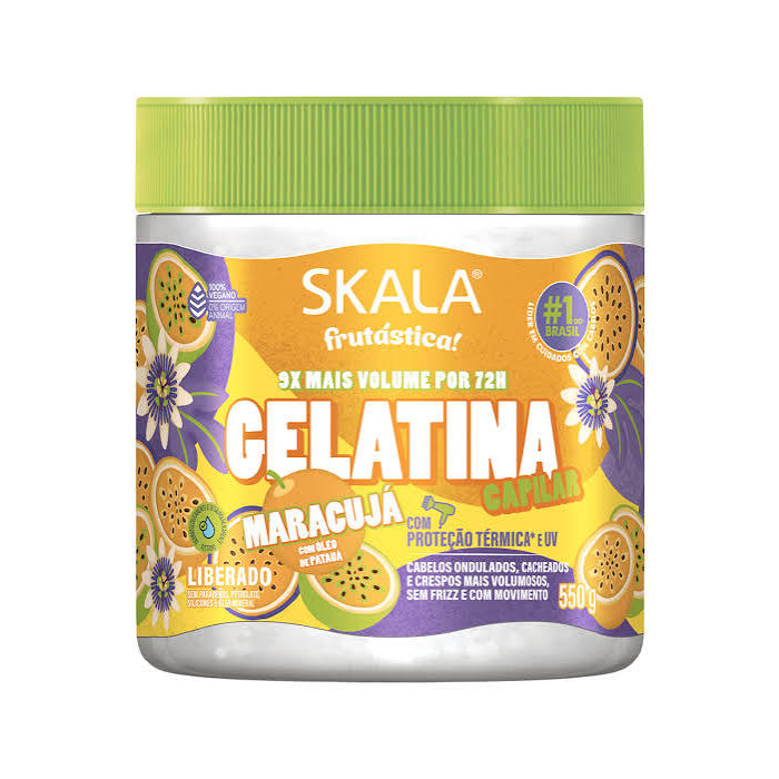 SKALA GELATINA CAPILAR MARACUJA 550G