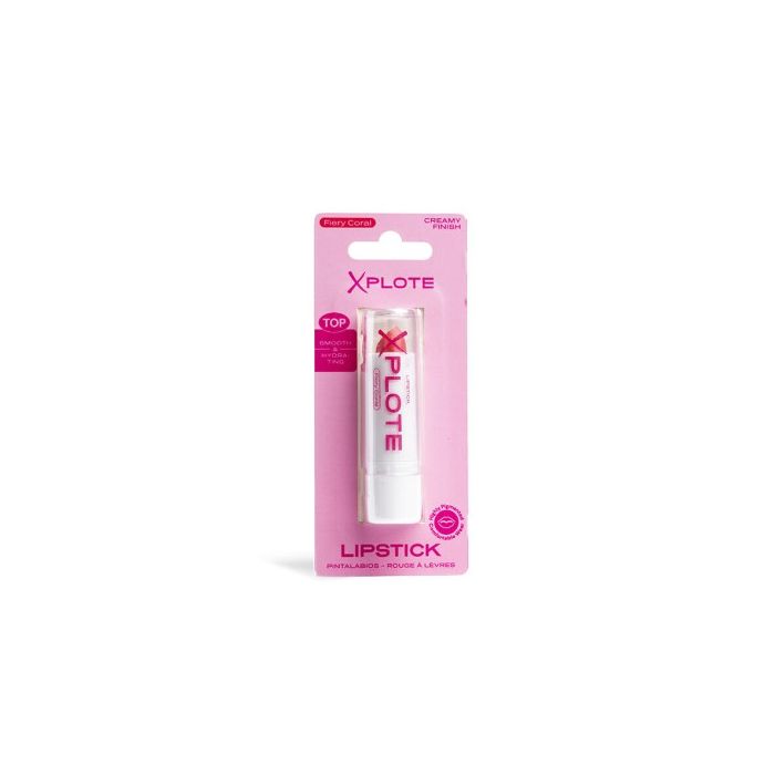 XPLOTE LIPSTICK CREAMY FINISH FIERY CORAL 