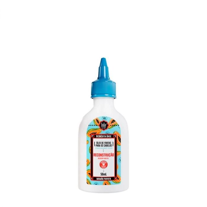 REAL NATURA 8 BE(M)DITA GHEE  ÓLEO RECONSTRUÇÃO PAPAYA E QUERATINA VEGETAL 50ML