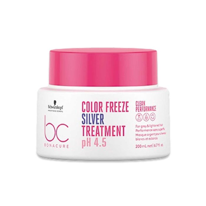 SCHWARZKOPF BC COLOR FREEZE MÁSCARA SILVER 200ML