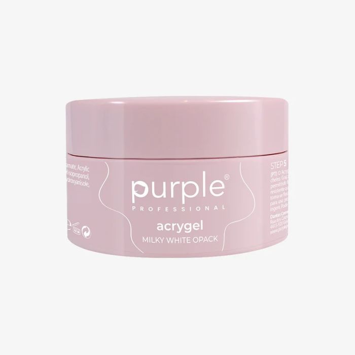 PURPLE ACRYGEL MILKY WHITE OPACK 250G