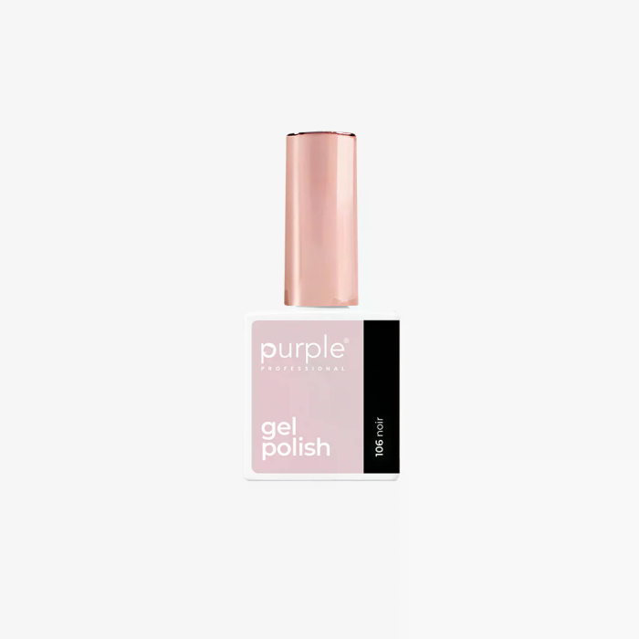 PURPLE GEL POLISH 106 NOIR 10ML