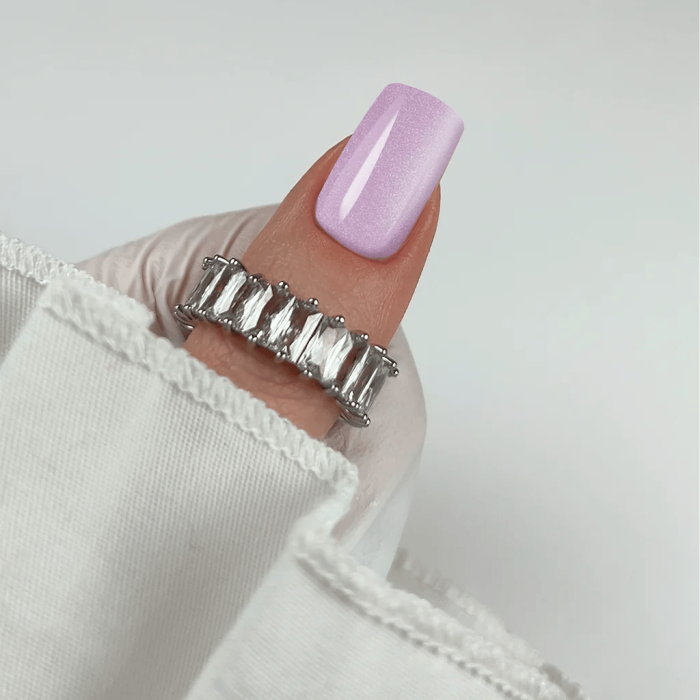 PURPLE GEL POLISH 142 RADIANT CAT EYE 10ML