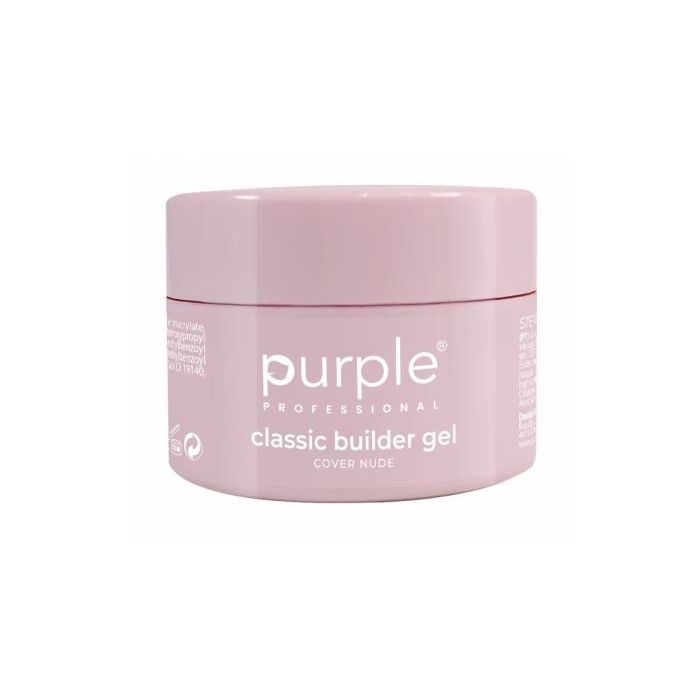 PURPLE CLASSIC BUILDER GEL COVER NUDE 15G