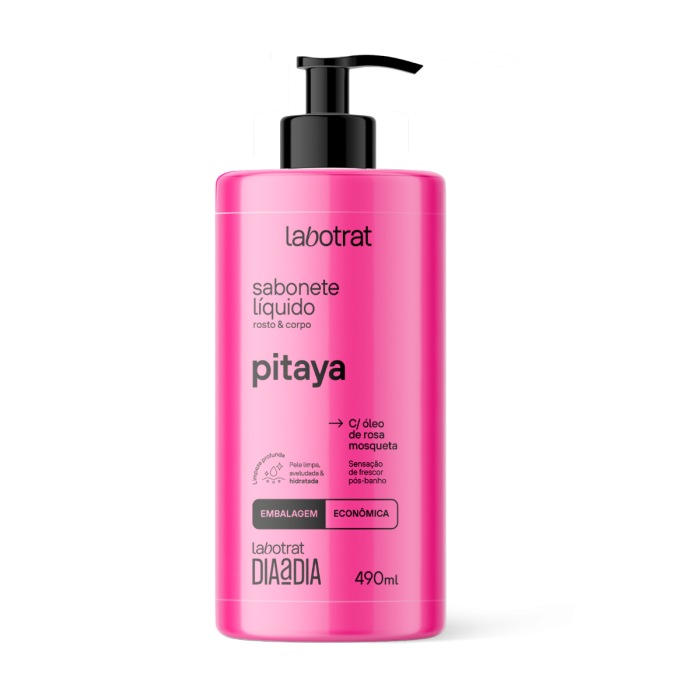 LABOTRAT SABONETE LIQUIDO PITAYA DIA A DIA 490ML