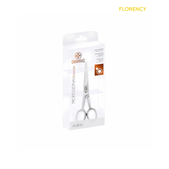 MUNDIAL TESOURA CORTE LASER BRONZE 6''