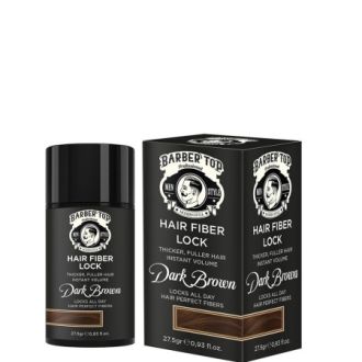 BARBER TOP HAIR FIBERS DARK BROWN