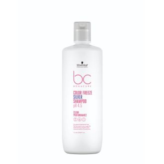 SCHWARZKOPF BC SHAMPOO SILVER COLOR FREEZE 1000ML