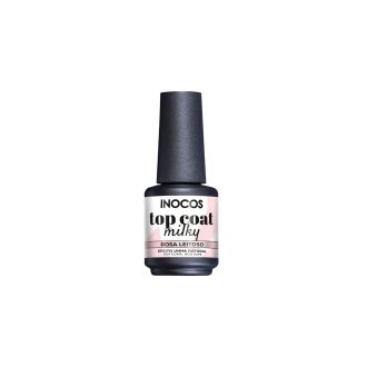 INOCOS VERNIZ GEL TOP COAT MILKY ROSA LEITOSO 15ML