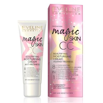 EVELINE CREME CORRETOR ANTIVERMELHIDÃO MAGIC SKIN 8/1 50ML
