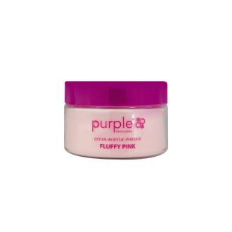 PURPLE QUEEN ACRYLIC POWDER FLUFFY PINK 50G