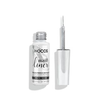 INOCOS NAIL LINER PRATA 8ML