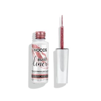 INOCOS NAIL LINER ROSA OURO 8ML