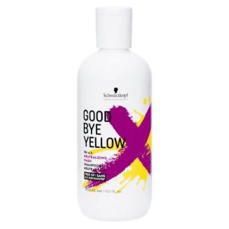 SCHWARZKOPF GOOD BYE YELLOW NEUTRALISANT SHAMPOO 300ML