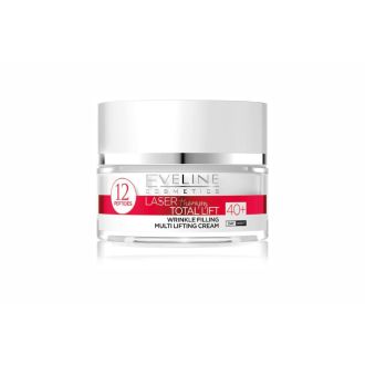 EVELINE LASER THERAPY CREME DIA E NOITE EFEITO LIFTING 40+ 50ML