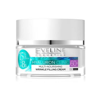 EVELINE HYALURON CLINIC CREME DIA E NOITE 60+  50ML