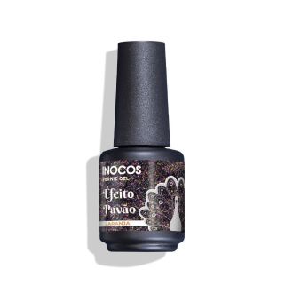 INOCOS VERNIZ GEL PAVÃO LARANJA 15ML