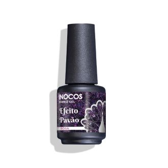 INOCOS VERNIZ GEL PAVÃO ROSA 15ML