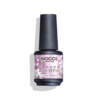 INOCOS VERNIZ GEL SOFT CATEYE LILAS KAWAI 15ML