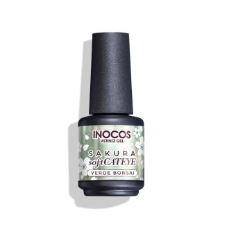 INOCOS VERNIZ GEL SOFT CATEYE VERDE BONSAI 15ML