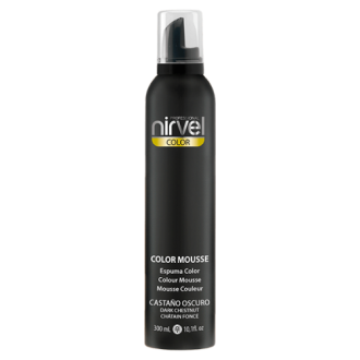 NIRVEL ESPUMA CASTANHO ESCURO 300ML