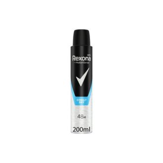 REXONA DEO SPRAY COBALT 48H HOMEM DRY 200ML