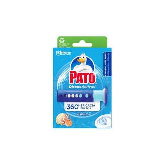 PATO BLOCO SANITARIO WC DISCO ATIVO DIFUSOR MARINHO 1UN 36ML
