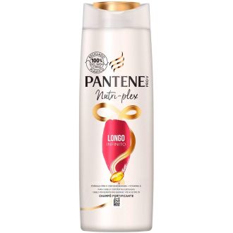 PANTENE SHAMPO LONGO INFINITO NUTRI PLEX CABELO COMPRIDO PONTAS ESPIGADAS XL 600ML
