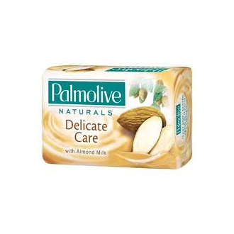 PALMOLIVE SABONETE DELICATE CARE NATURALS PELE SENSIVEL COM LEITE E AMENDOAS