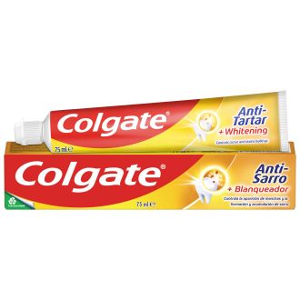 COLGATE DENTIFRICO BASICO ANTI TARTARO E BRANQUEADOR 75ML