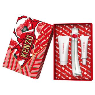 FLOWER BY KENZO COFFRET EAU DE PARFUM 50ML  LOÇÃO CORPORAL  CREME DE MÃOS 20ML