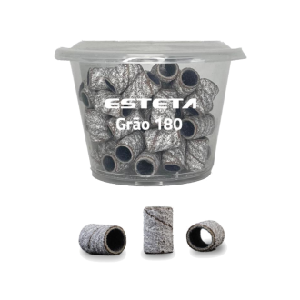 ESTETA TUBO ABRASIVO P/MANDRIL GRAO 180