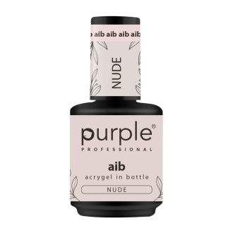 PURPLE AIB - ACRYGEL IN BOTTLE NUDE 15ML