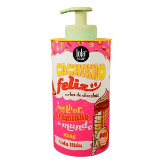 LOLA CACHINHO FELIZ CHOCOLATE CREME DE PENTEAR 450G