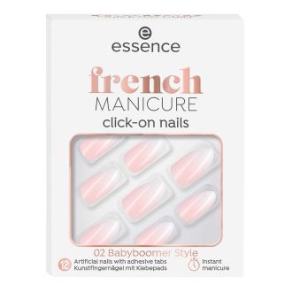 ESSENCE FRENCH MANICURE CLICK-ON NAILS 012