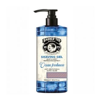 BARBER TOP SHAVE GEL 1000 ML OCEAN FRESHNESS
