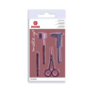 MUNDIAL KIT DESIGN SOBRANCELHA 04PC MAKE UP