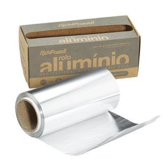 RICKI PARODI ALUMINIO EM ROLO P/MADEIXAS PRATA 12CM