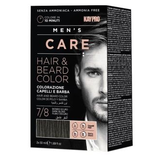 KAY PRO KIT COLORAÇAO BARBA E CABELO MEN S CARE LOIRO 7/8